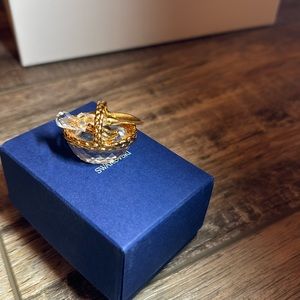 Swarovski crystal figurine.